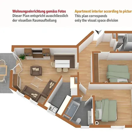 Apartment Marmotta Celerina/Schlarigna